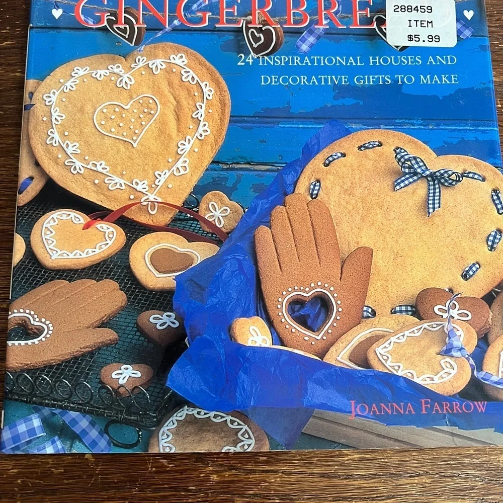 Gingerbread by Joanna Farrow – 24 Holiday Projects & Decorative Treats (1997)
